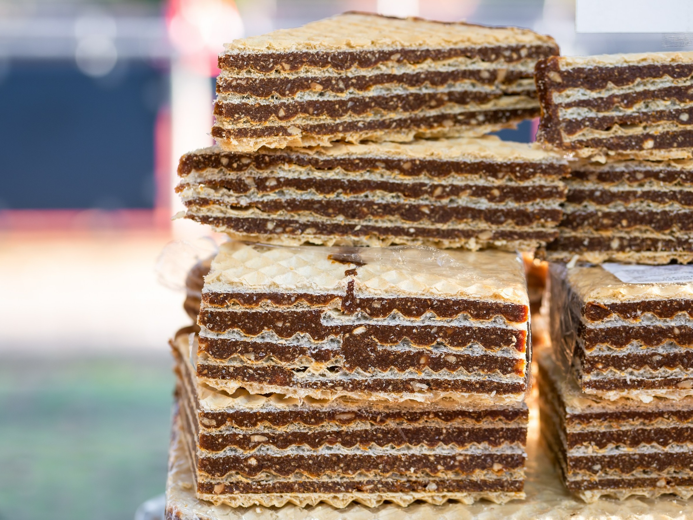 Nie mleko w proszku i nie kajmak. Dodaję to i wafle kakaowe są lepsze ...