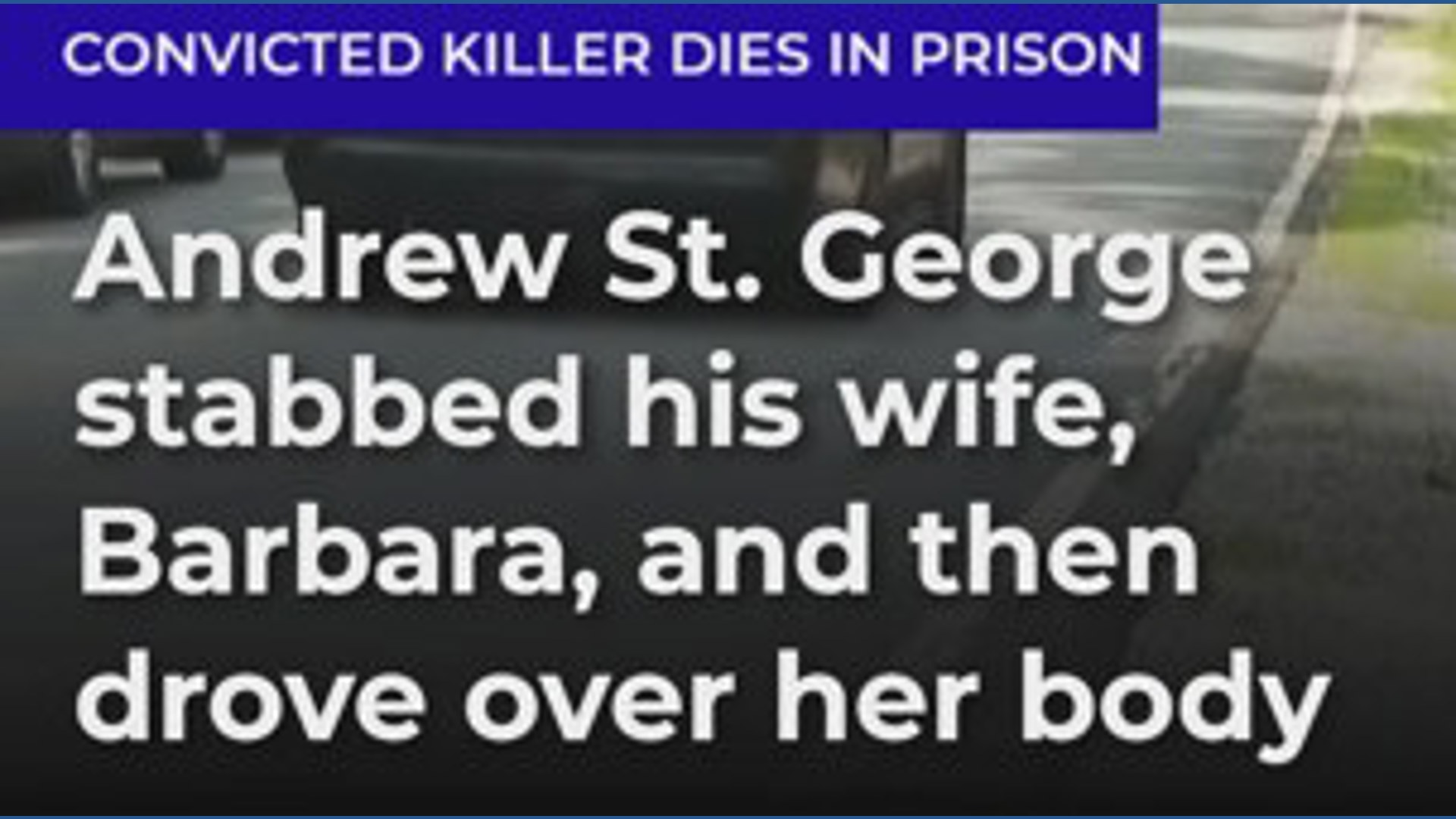 Man convicted of stabbing wife and running her body over dies in prison