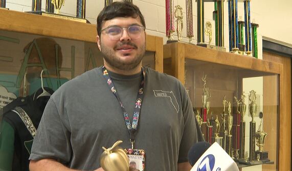 This week’s Golden Apple Award winner is Ethan Mitchell