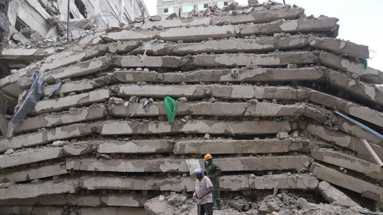 Many feared trapped as tall building collapses in Kenya’s capital