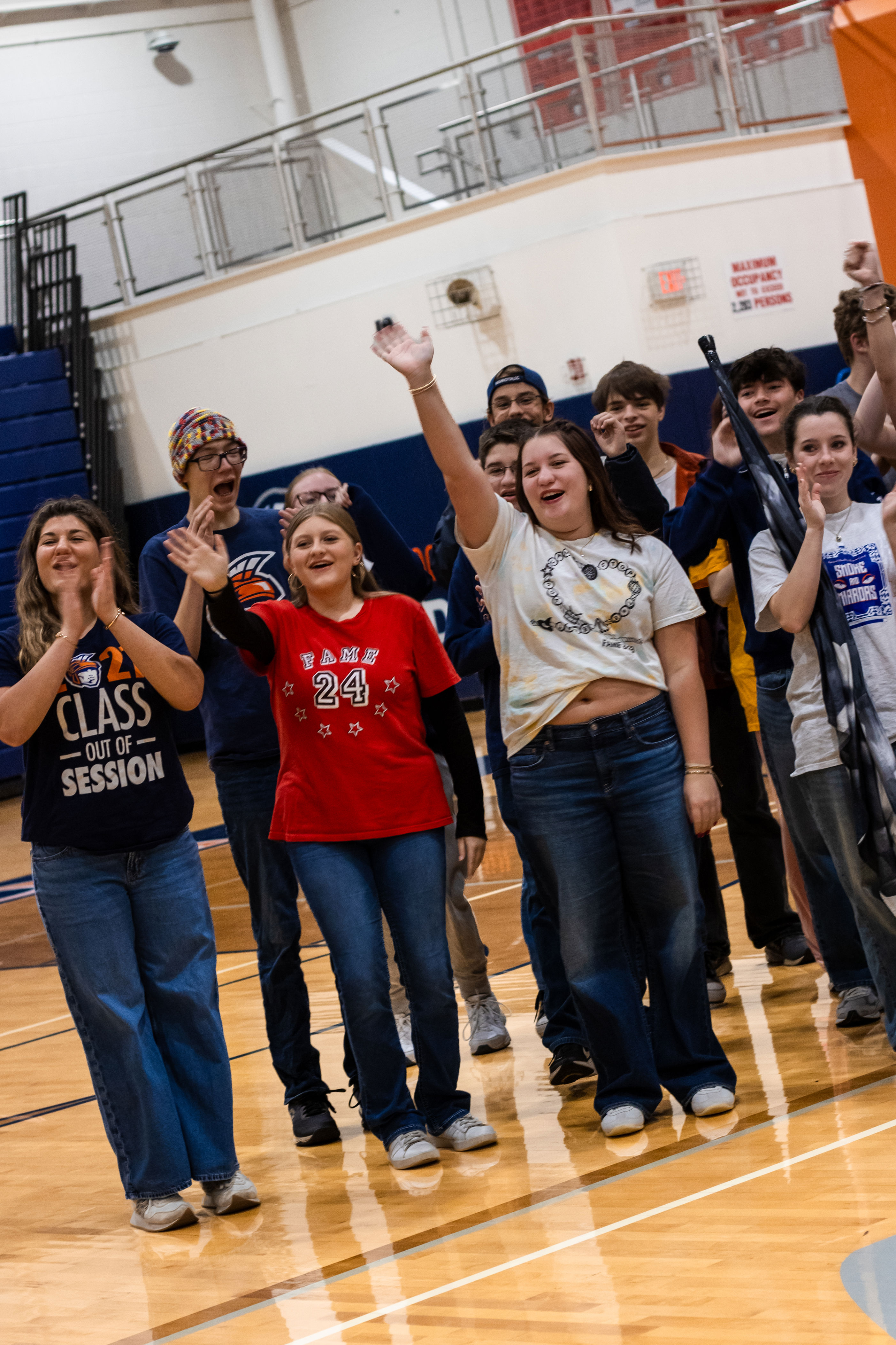 Friday morning lights: Liverpool High School
