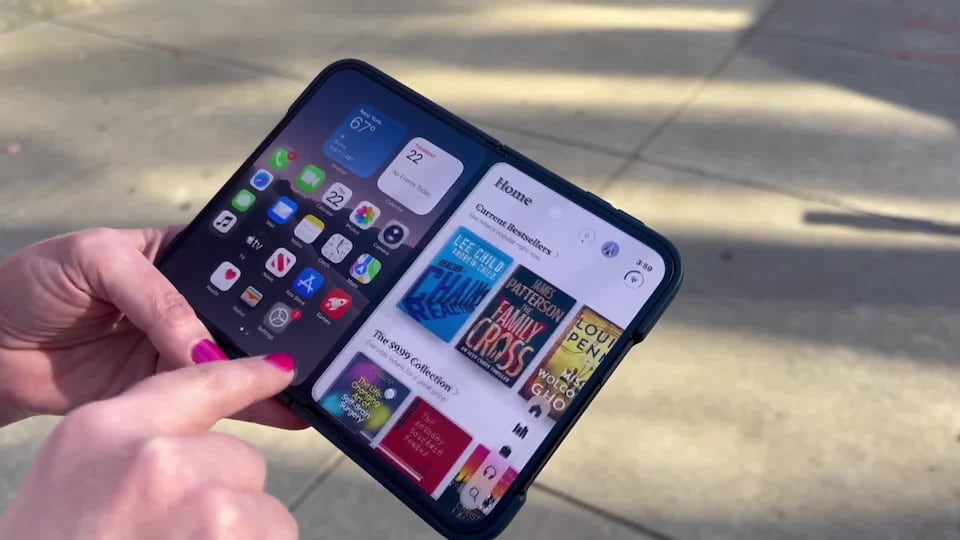 First-ever foldable iPhone is hitting stores today nationwide