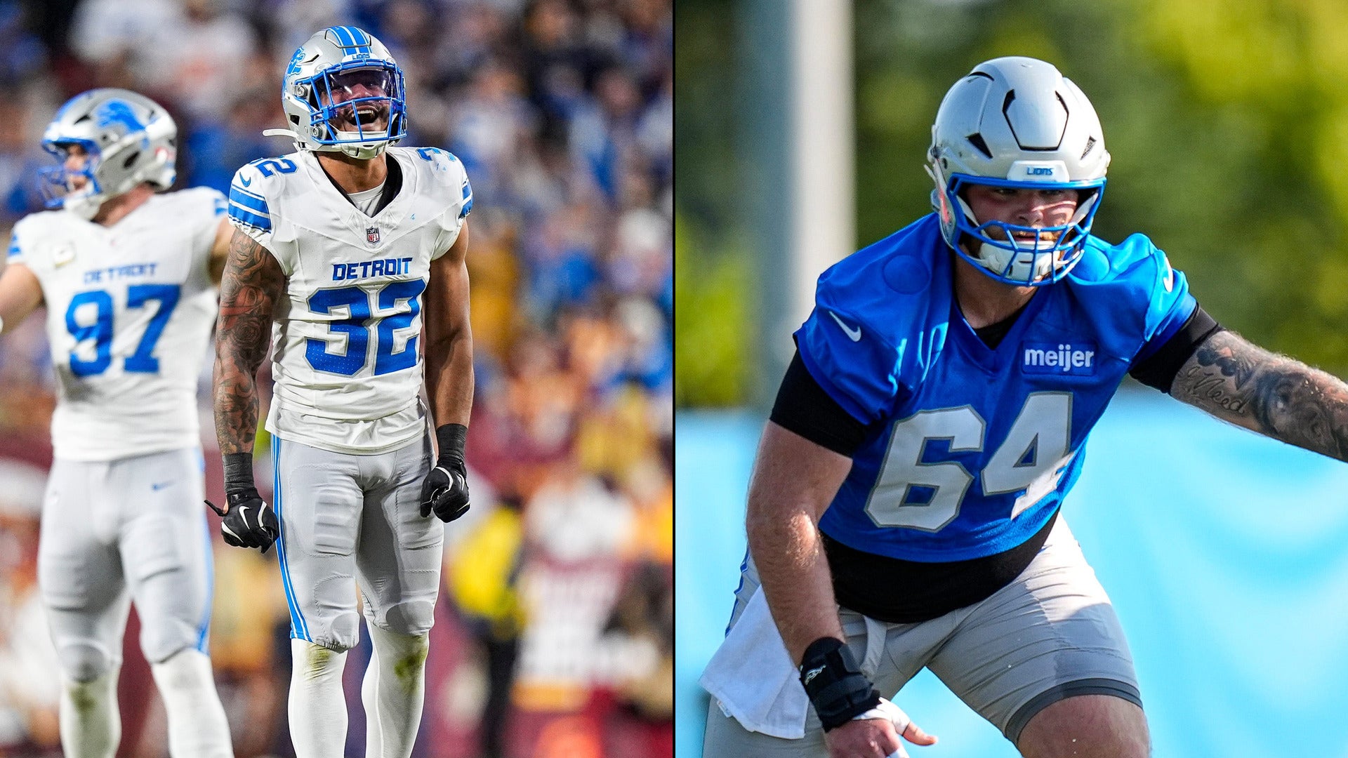 Lions projected depth chart: Brian Branch is back, Cade Mays takes over ...