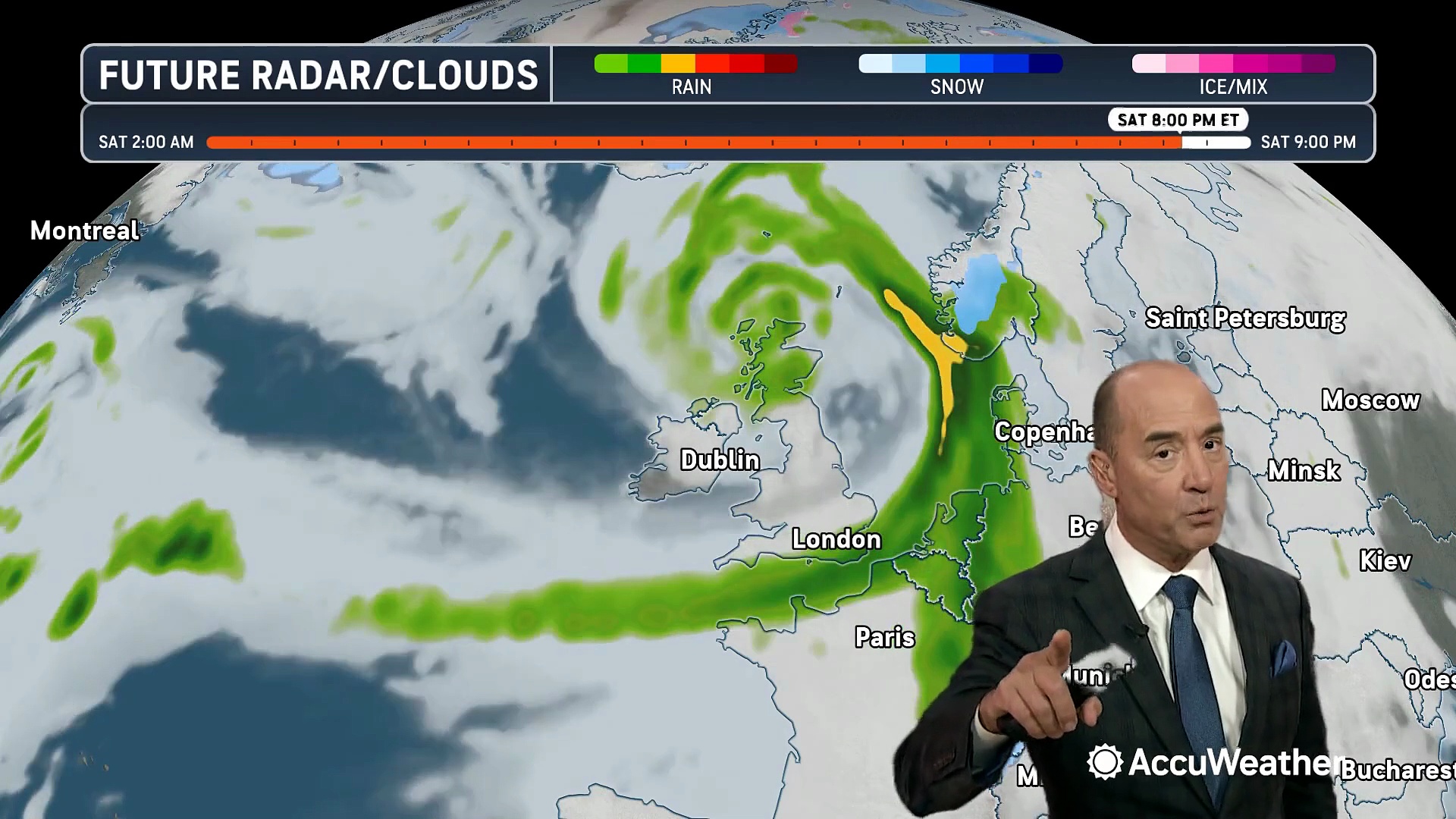 Two storms to impact the UK and Ireland