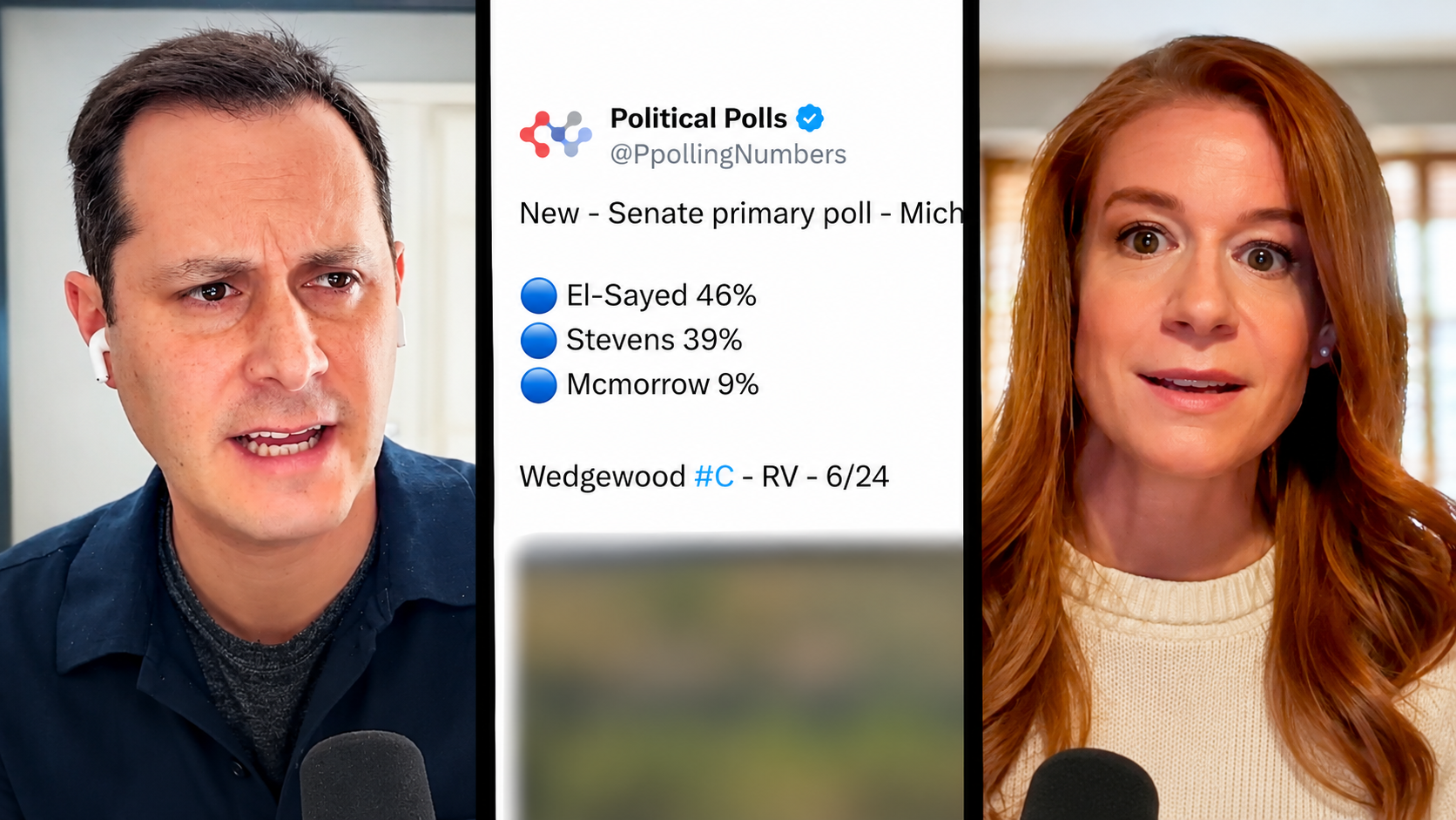What Mallory McMorrow says about a disputed political poll