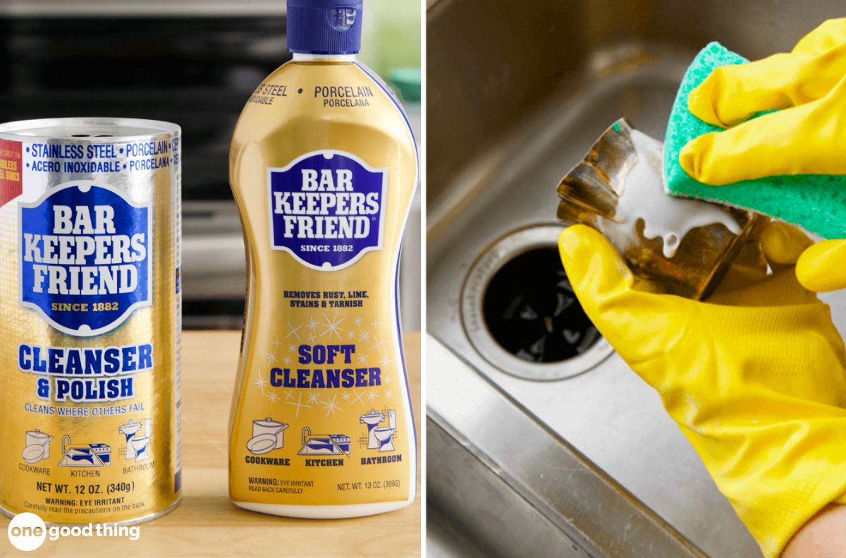 14 tough cleaning jobs that Bar Keepers Friend makes almost effortless