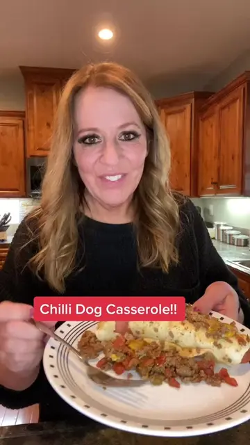 Easy keto chili dog casserole the whole family will love