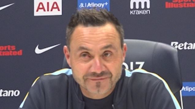 De Zerbi previews Chelsea v Spurs with James Maddison having missed the ...