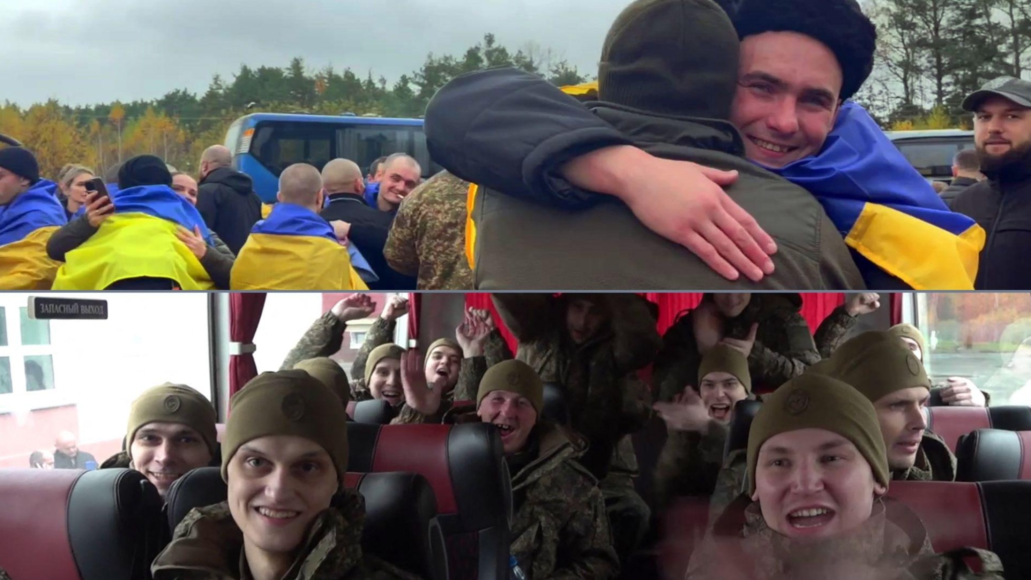 La Russia e l'Ucraina hanno scambiato 270 prigionieri per parte - video