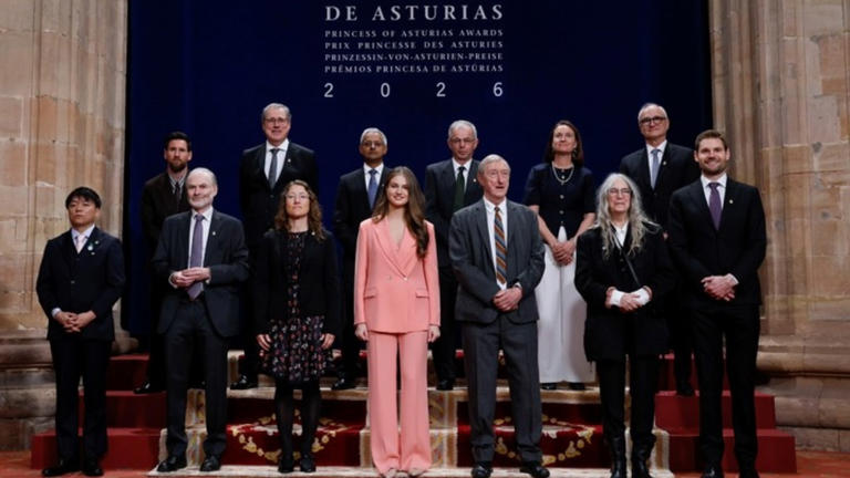 La princesa Leonor entrega el Premio Princesa de Asturias a Lionel ...