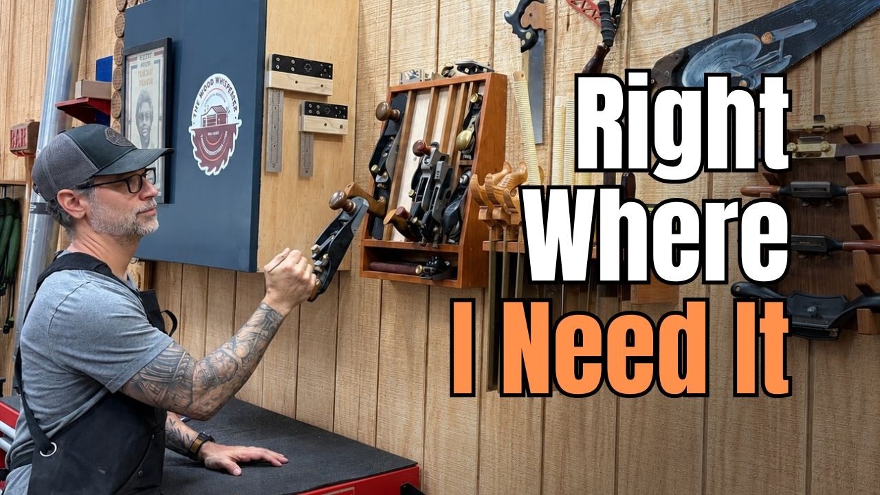 I organized my woodshop around one simple rule