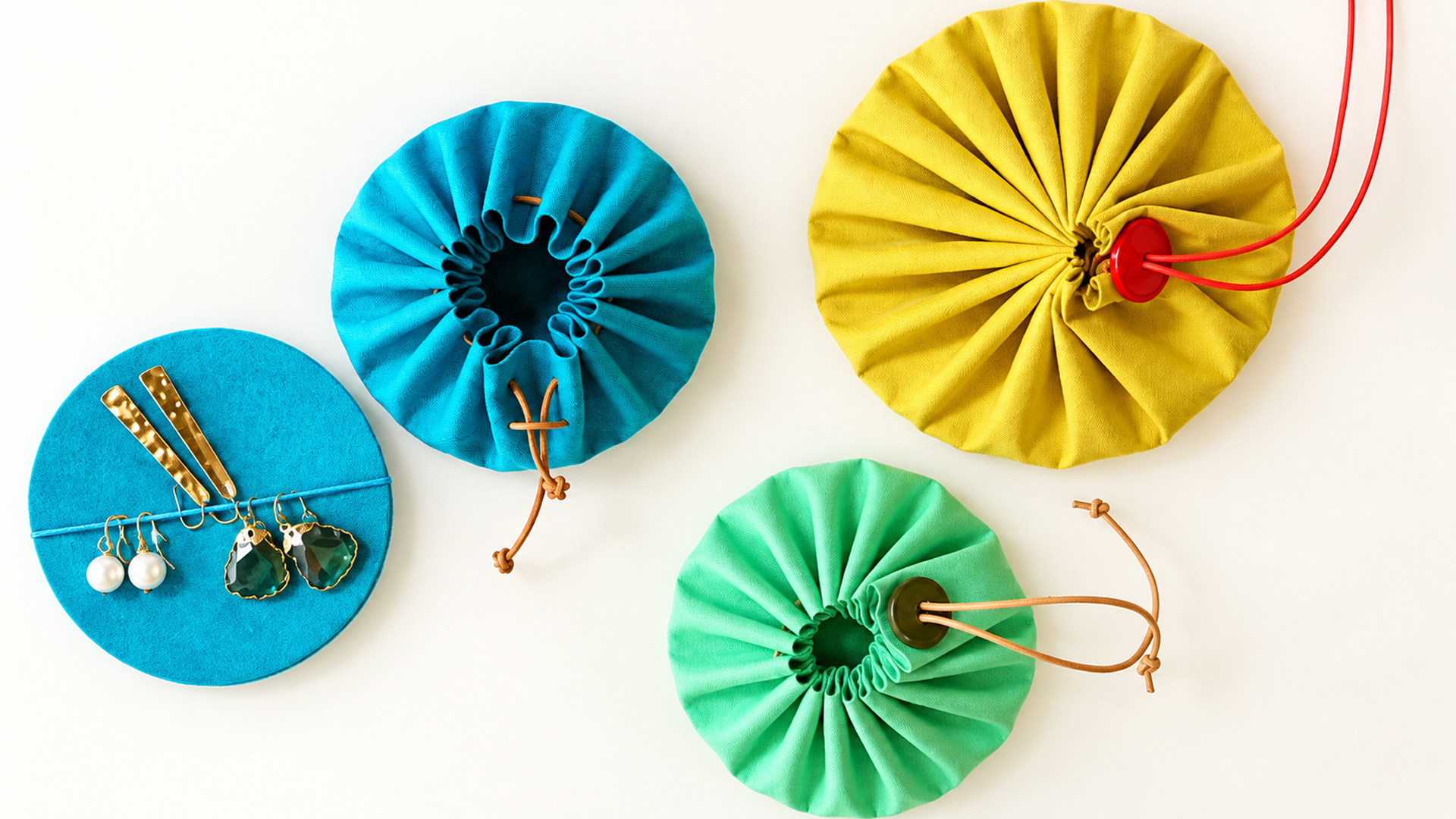 DIY faux suede cinch bag: Step-by-step organizer tutorial
