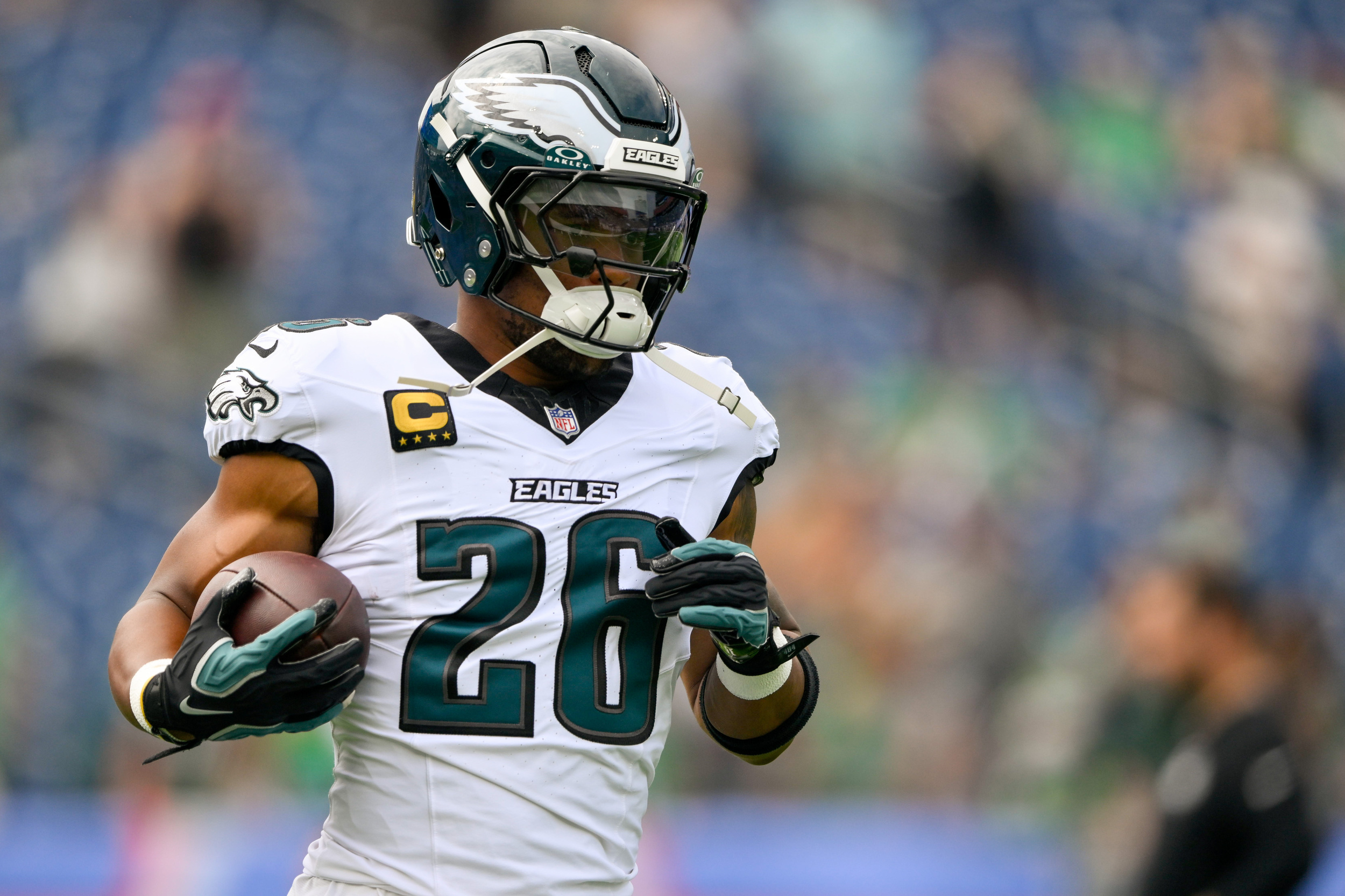 Saquon Barkley argues why Eagles shouldn't embrace trade deadline fire sale