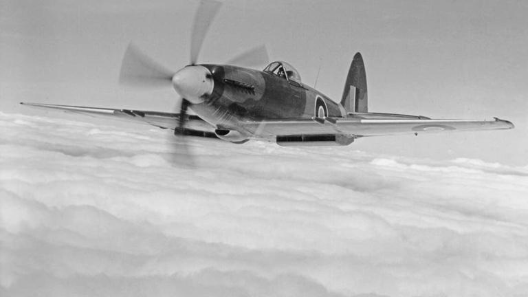 Man spent 20 years restoring a Spitfire. It sold for just $24,000