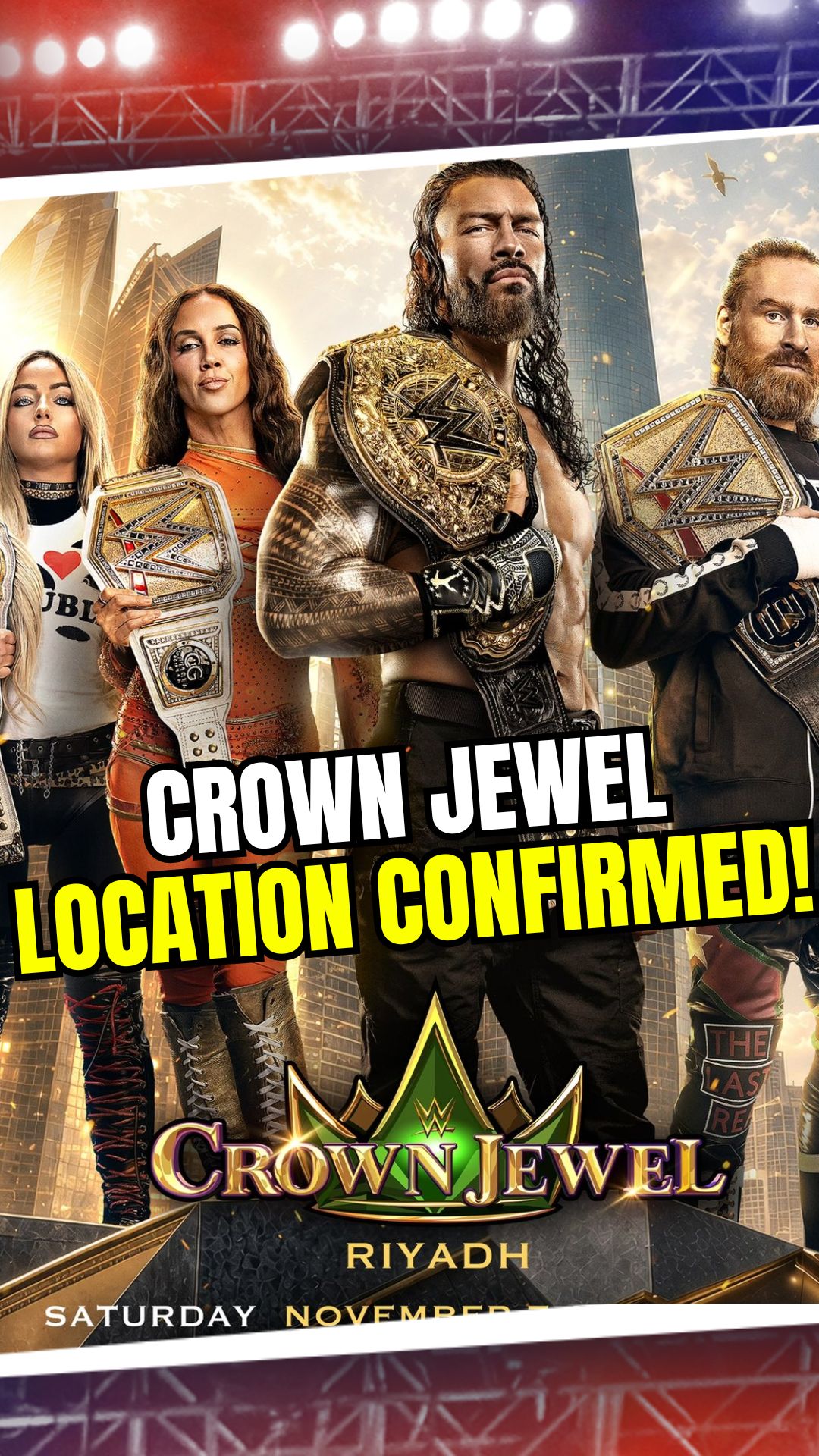 WWE Crown Jewel confirmed despite danger in Saudi Arabia