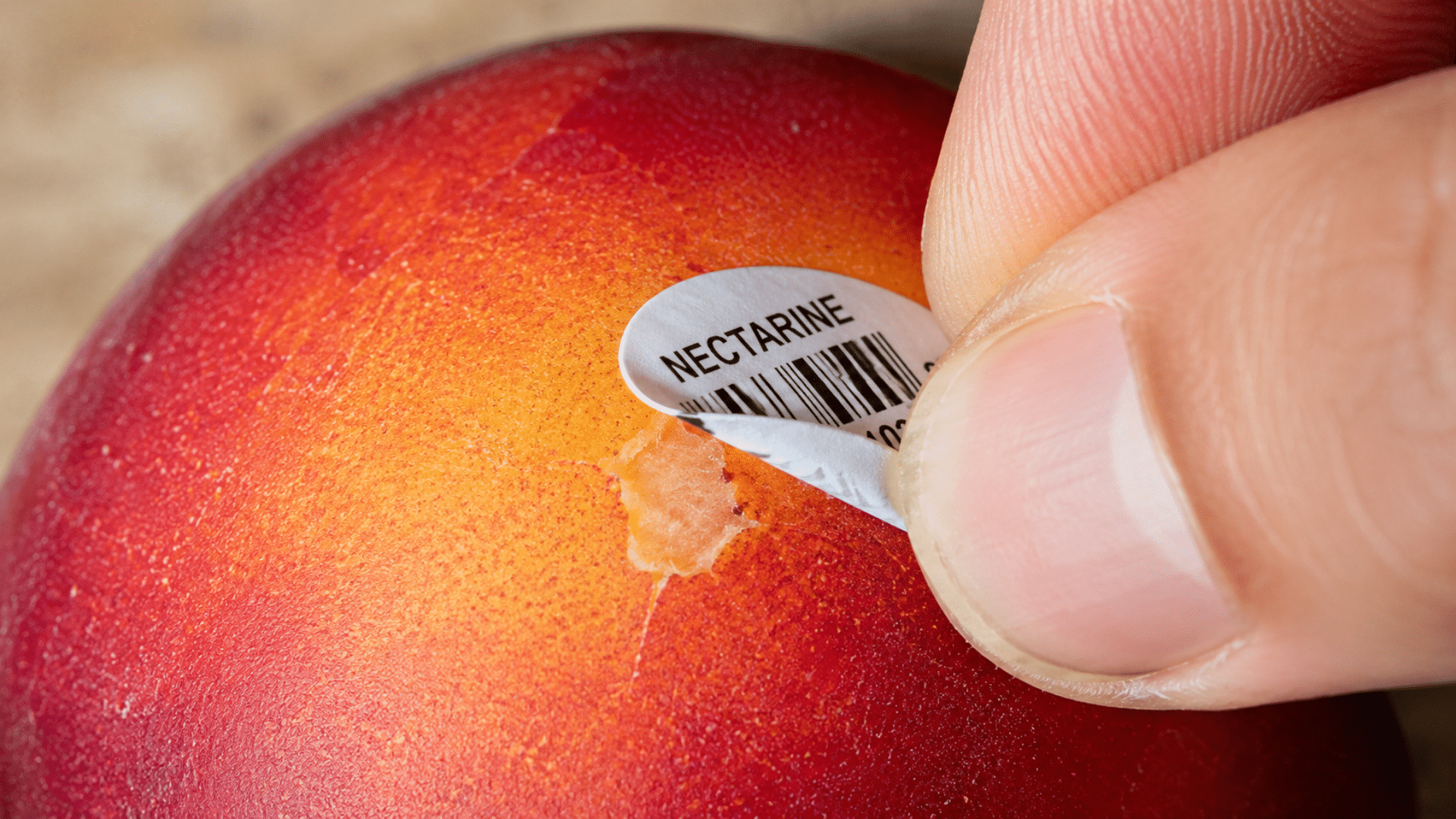 Don't peel that fruit sticker too soon, it could make your produce ...
