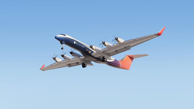 E9X: The battery-powered plane with 90 passengers on board and a range ...