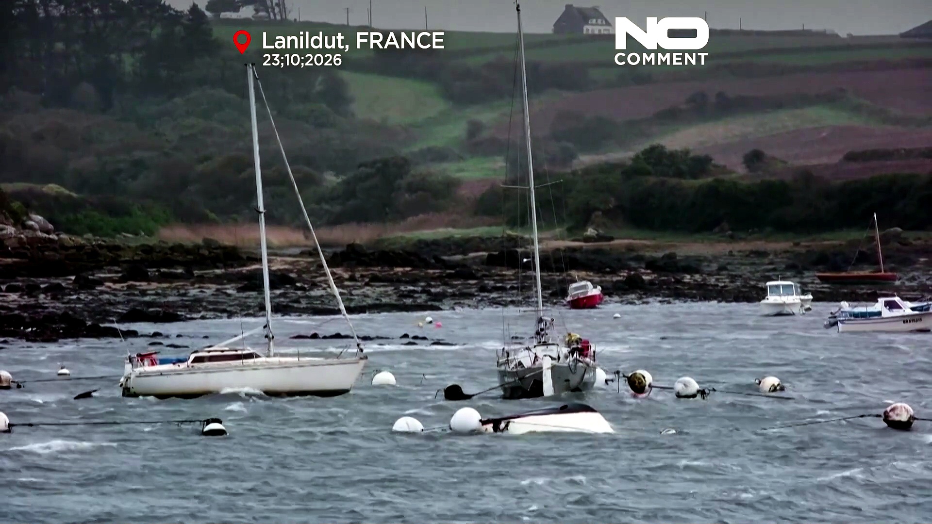 Storm Austen batters France and UK with winds of up to 160 km/h