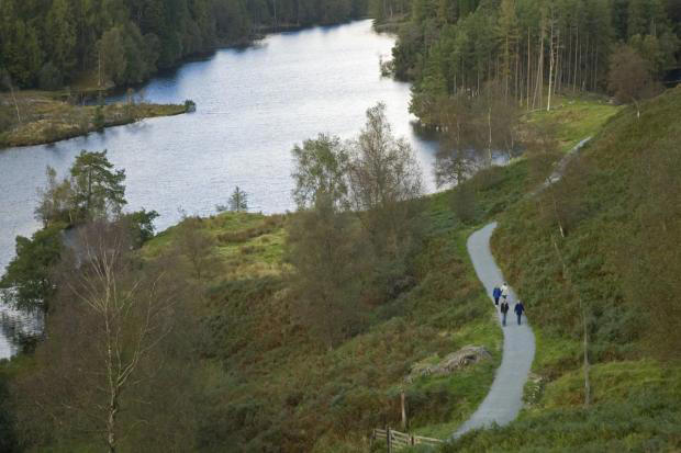 The two-mile autumn Lake District walk 40 minutes from Barrow