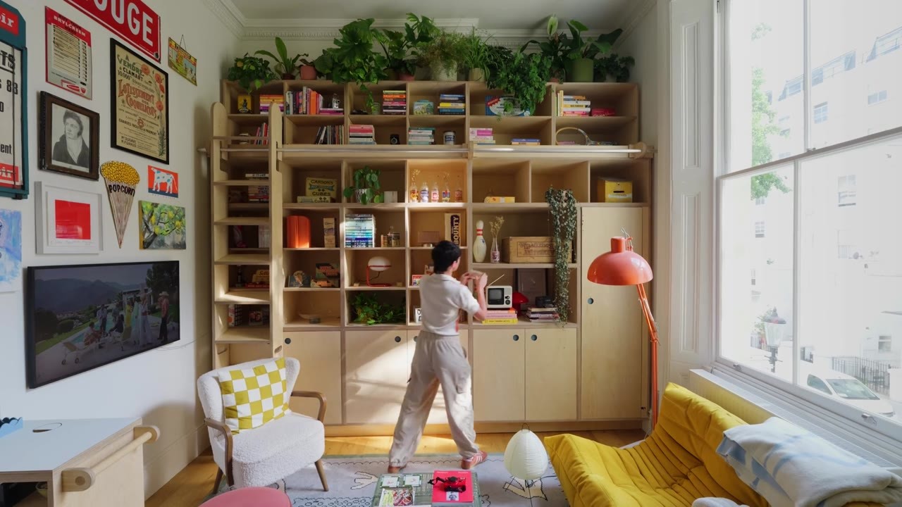 Her London apartment is just 484 square feet - but it has 4 levels and ...