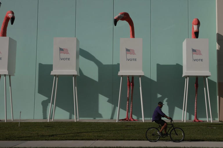 Florida Democrats lead Republicans in early voting