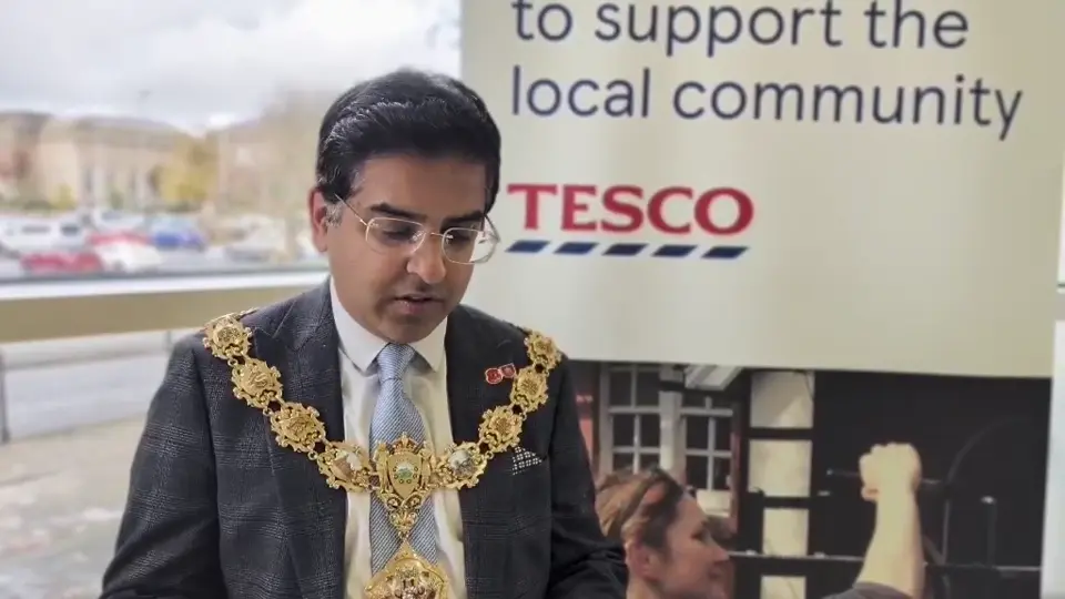 2026 launch for Poppy Appeal at Tesco Extra in Burnley