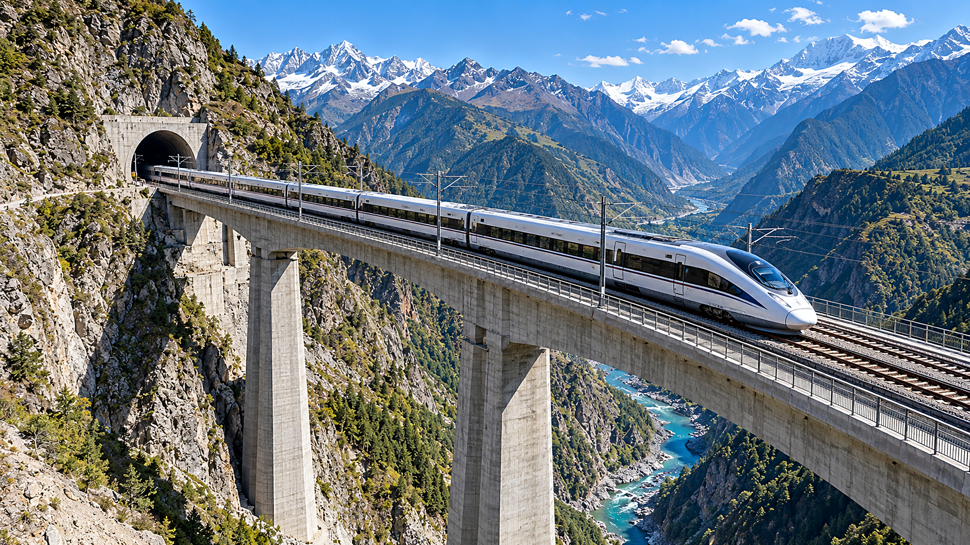 How China's Sichuan Tibet Railway plans to cut a 48-hour journey to 13 ...