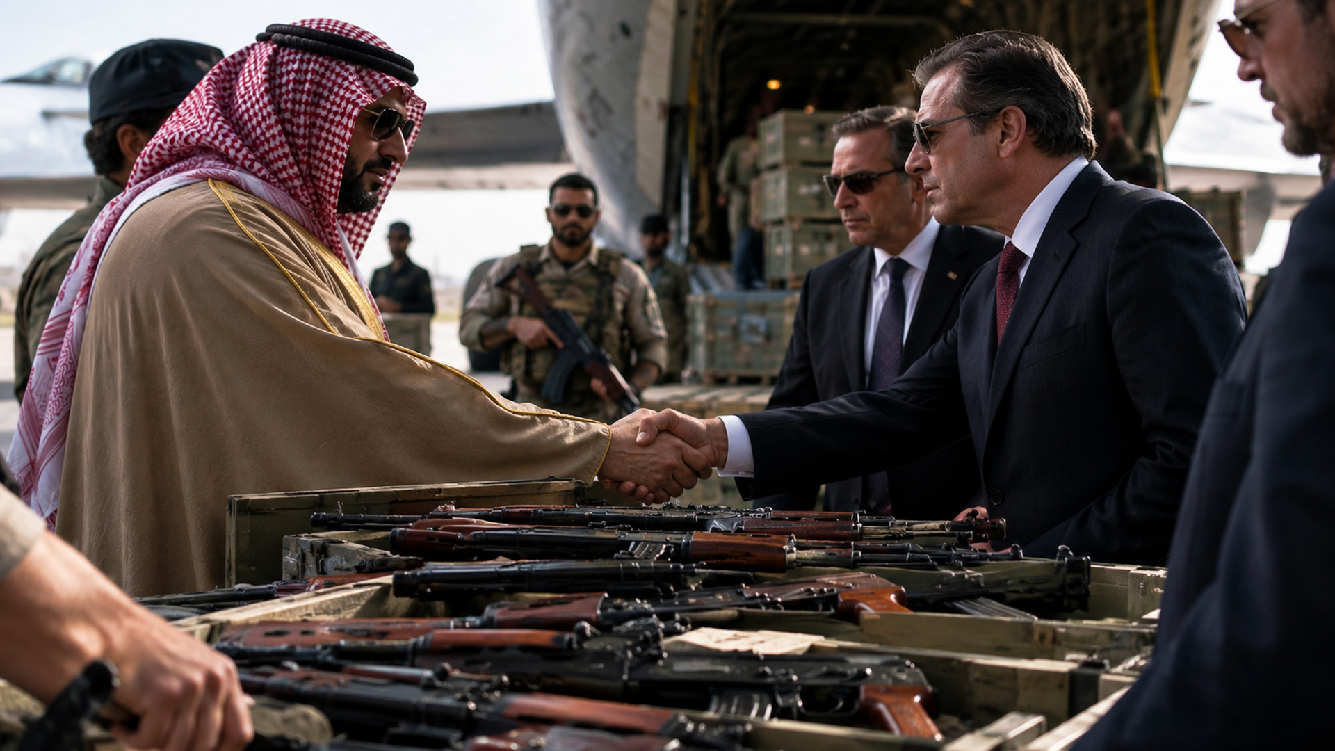 The arms dealer who sold weapons to rival nations