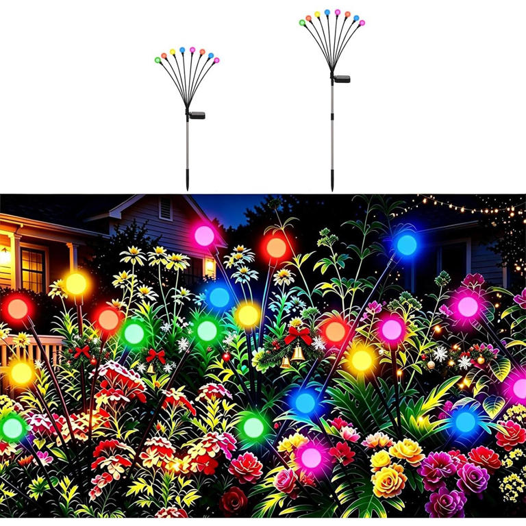 Amazon’s enchanting $7 solar firefly lights add a touch of whimsy to ...