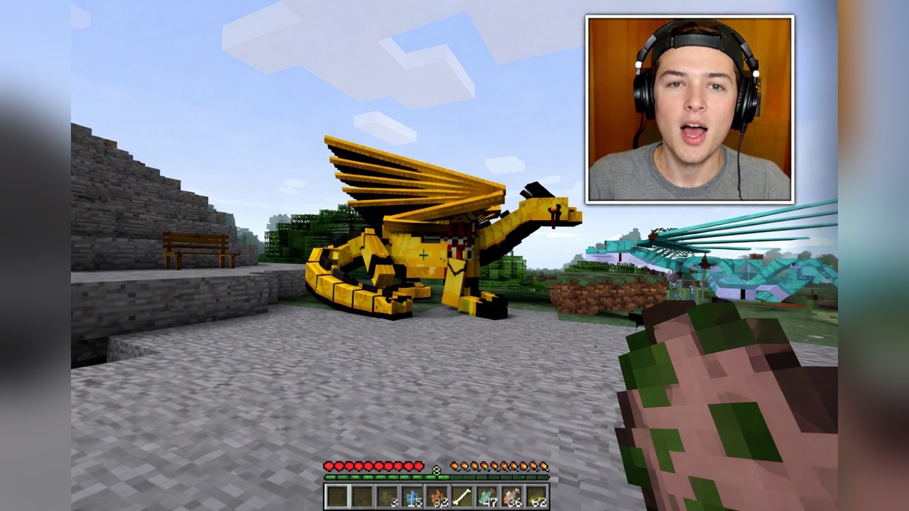 BeckBroJack hatches 10 Minecraft dragon eggs