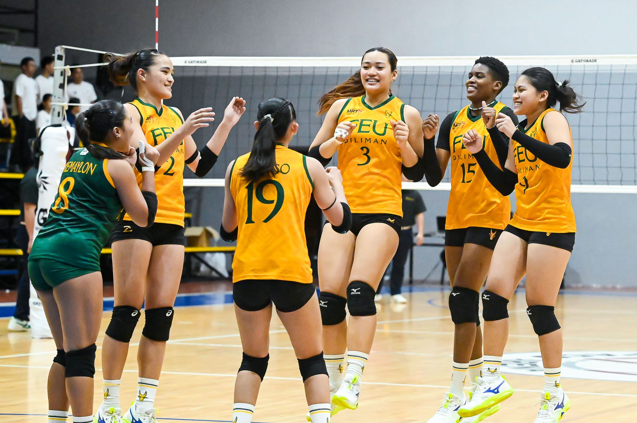 UAAP: NUNS girls overwhelm Adamson, stay undefeated