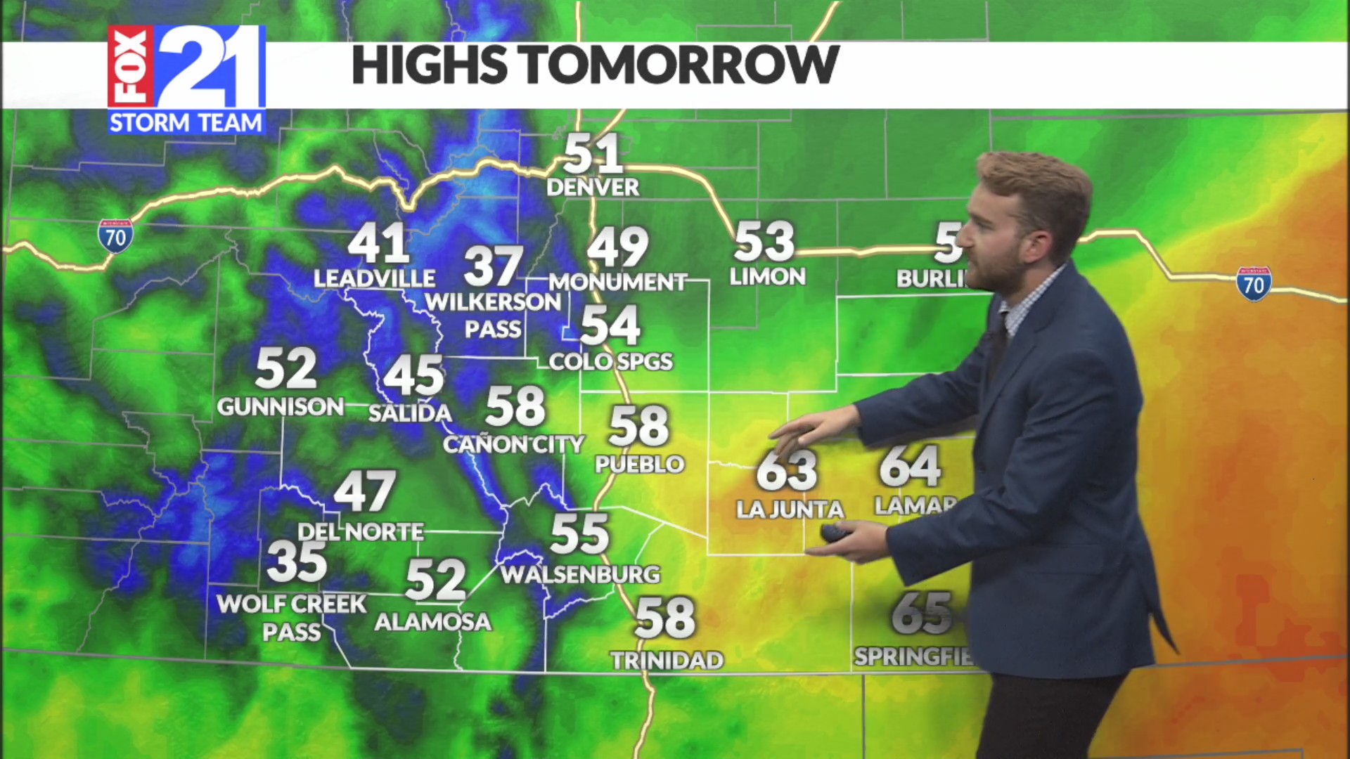 Storm team forecast - October 23