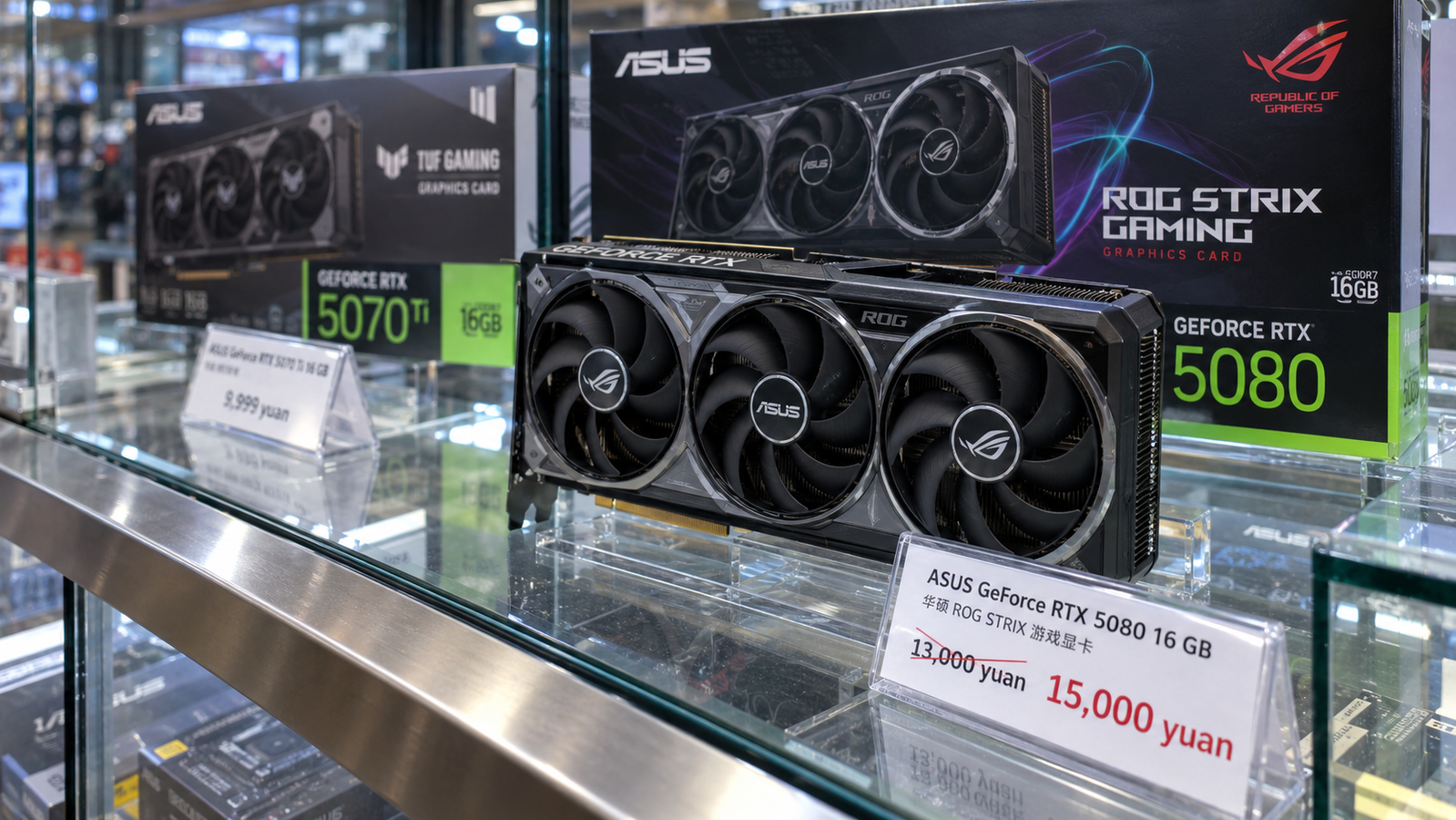 NVIDIA RTX 5080 e 5070 Ti, prezzi alle stelle: cosa sta succedendo?