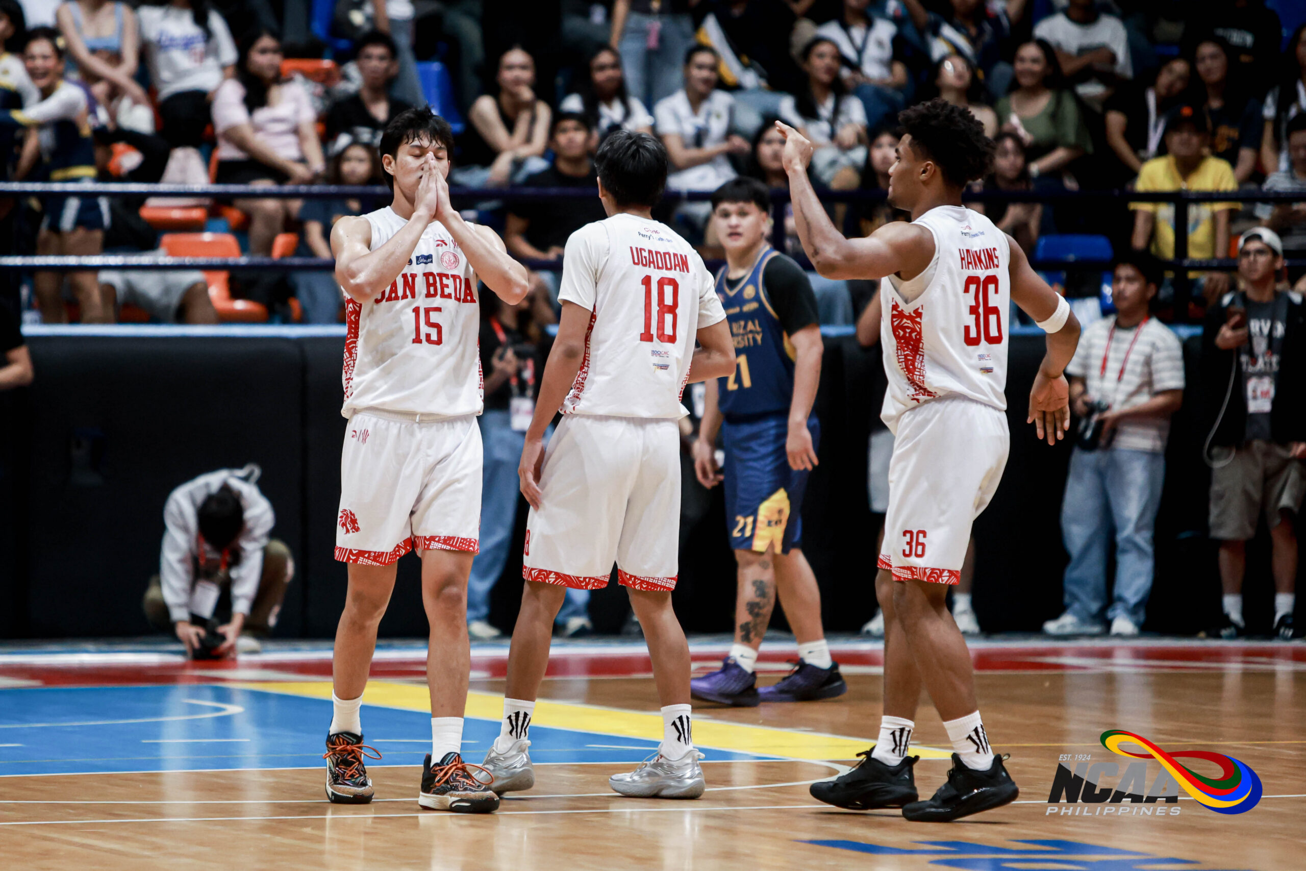 NCAA: Zed Etulle’s clutch free throws lift San Beda past JRU