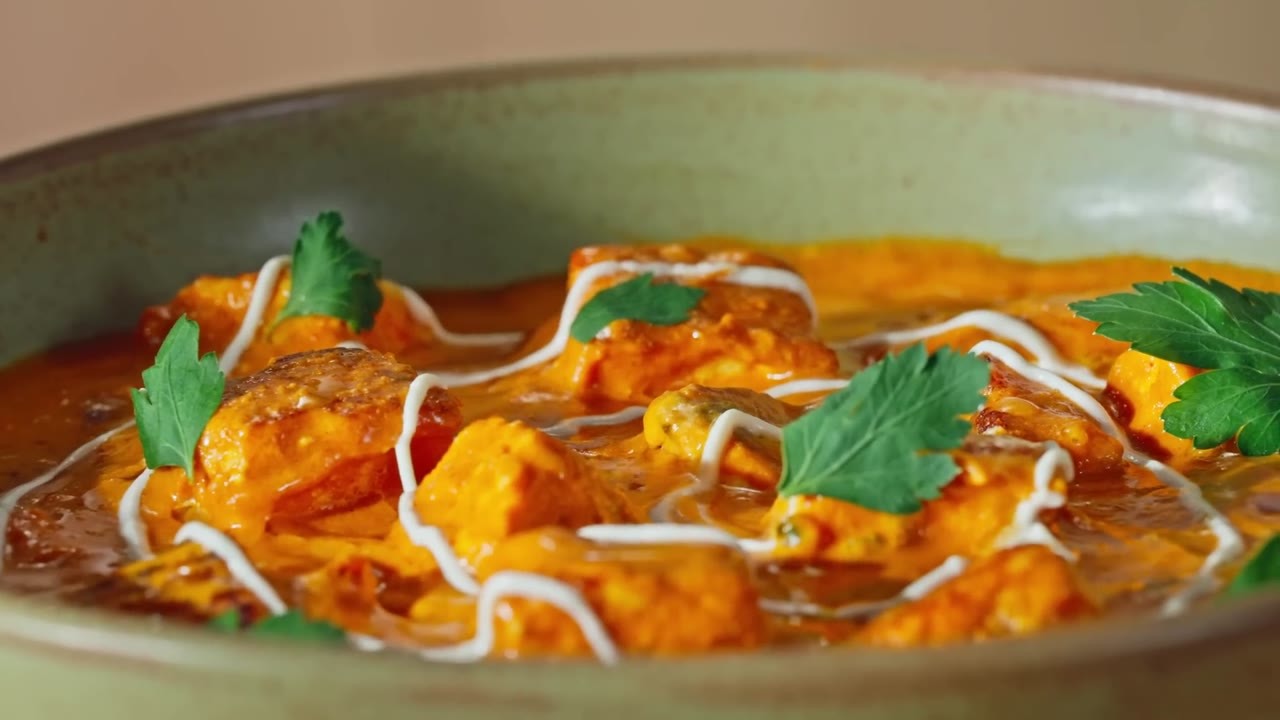 Making restaurant-style paneer butter masala at home with a rich ...