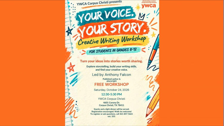 Free writing workshop in Corpus Christi helps teens unleash their ...