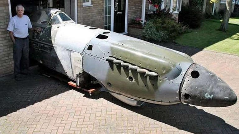 Man spent 20 years restoring a Spitfire. It sold for just $24,000