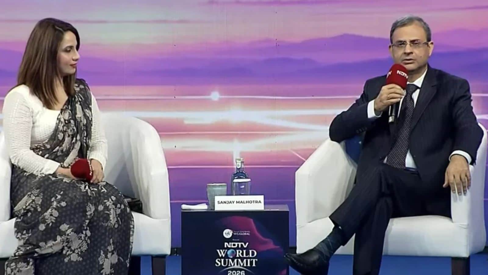 We don't target any price for rupee: RBI Governor Sanjay Malhotra at ...