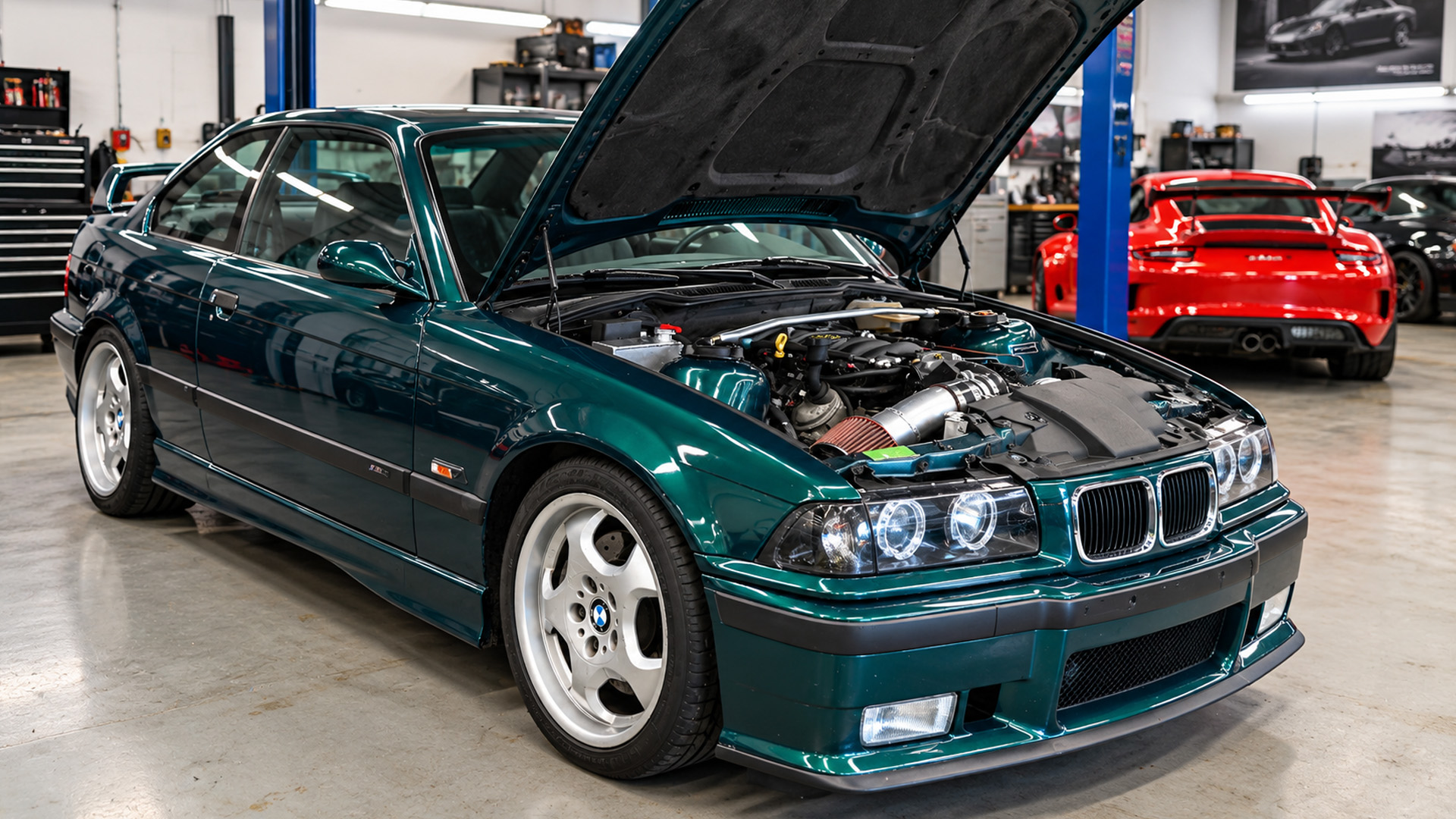 LS swapped BMW E36 M3 brings American V8 power