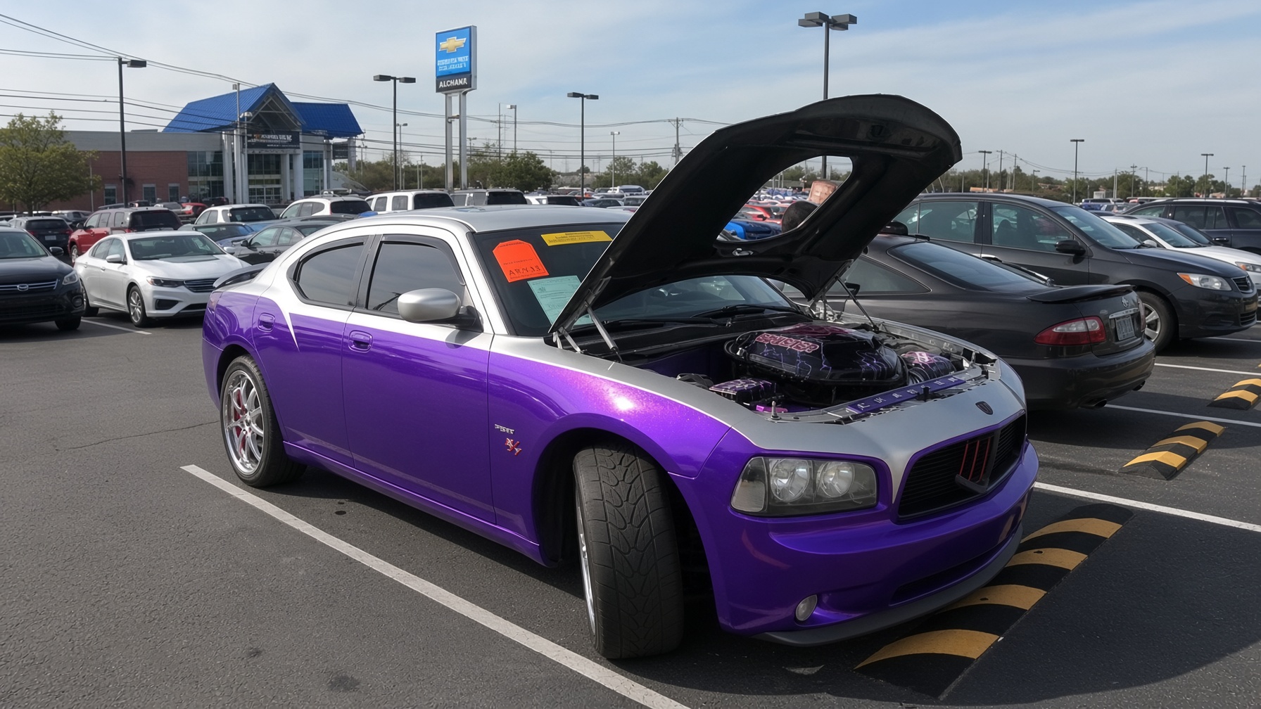Taking a look at this unusual and ugly car