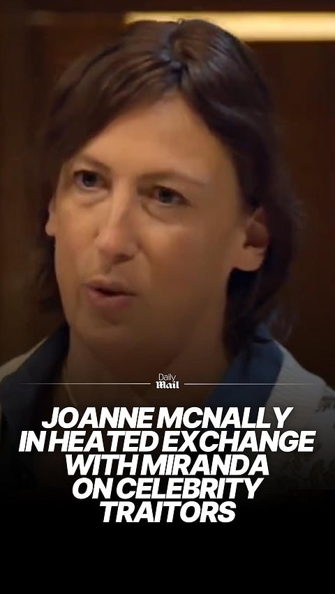 Joanne's heated exchange with Miranda in Celebrity Traitors