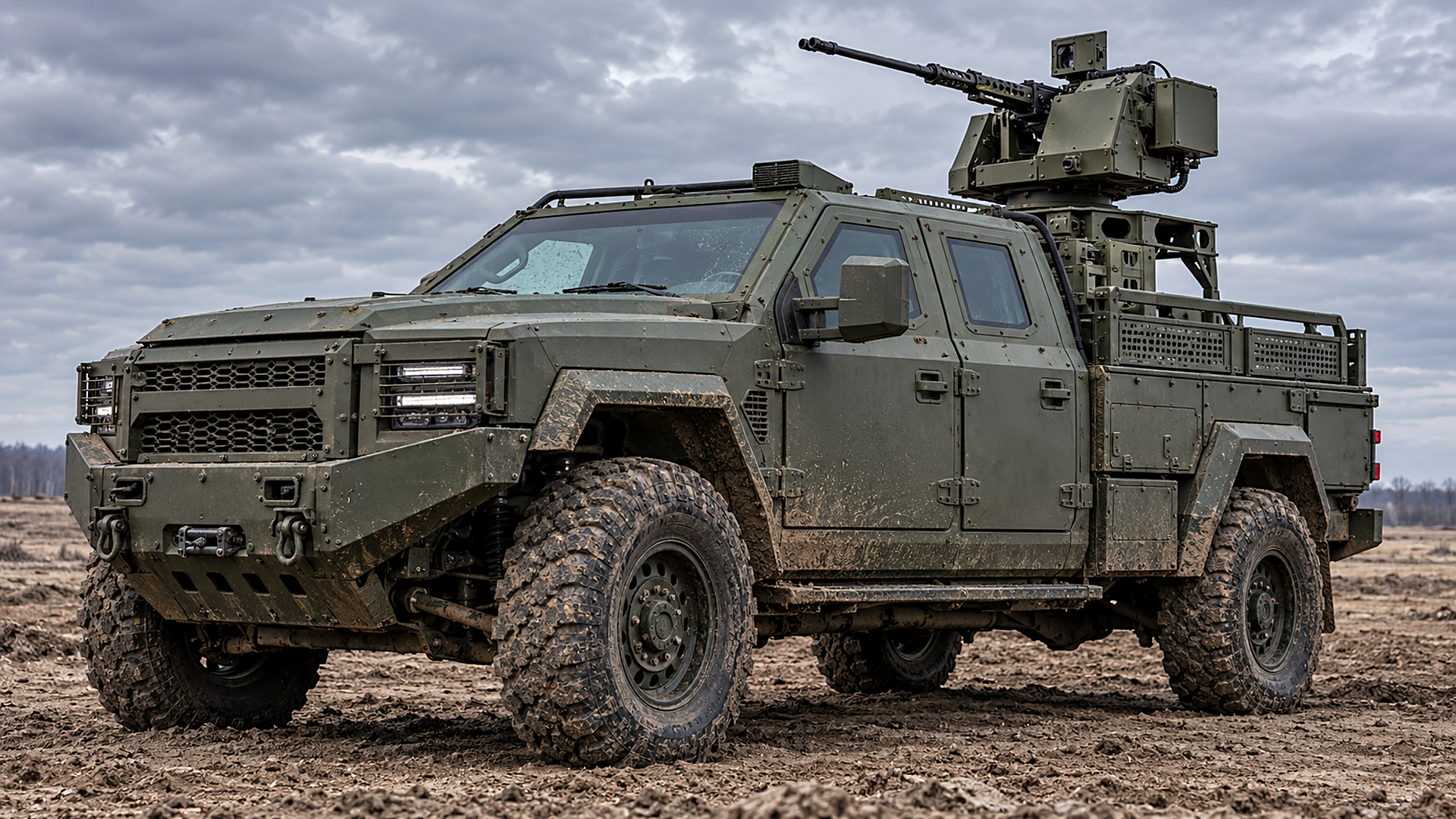 Ukraine's protector UGV is a self-driving gun truck changing front line ...