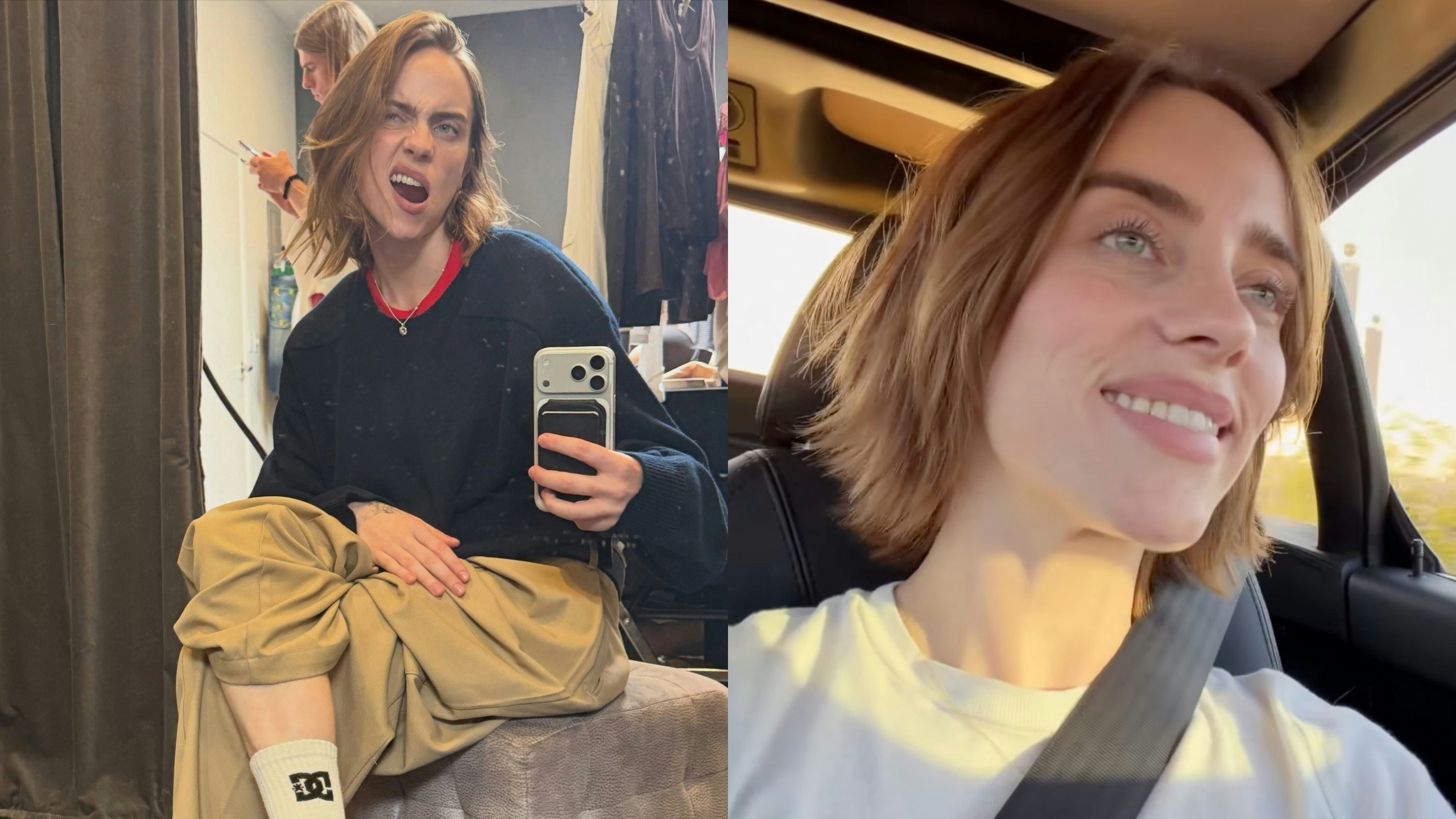 Billie has a bob! The singer just debuted a new varsity crop and it’s ...