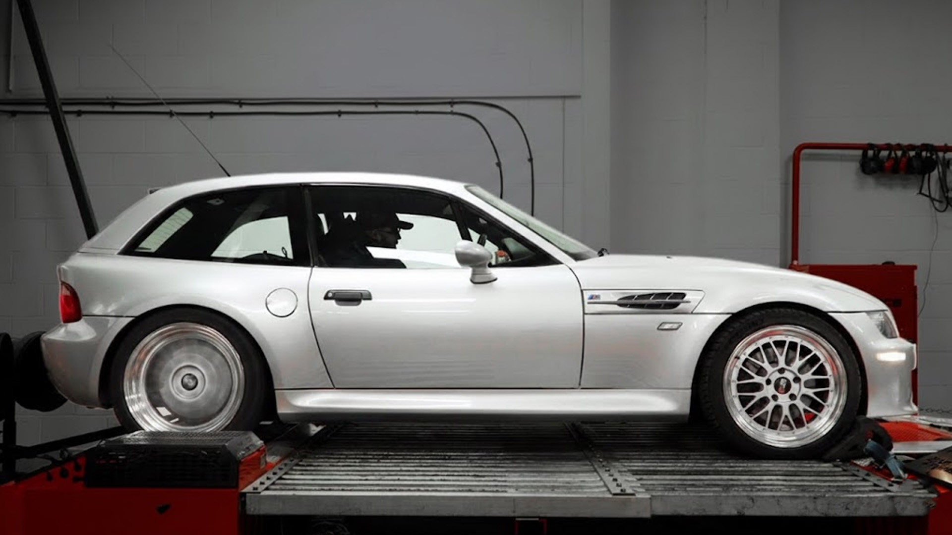 BMW Z3 M coupe S54 engine dyno power test