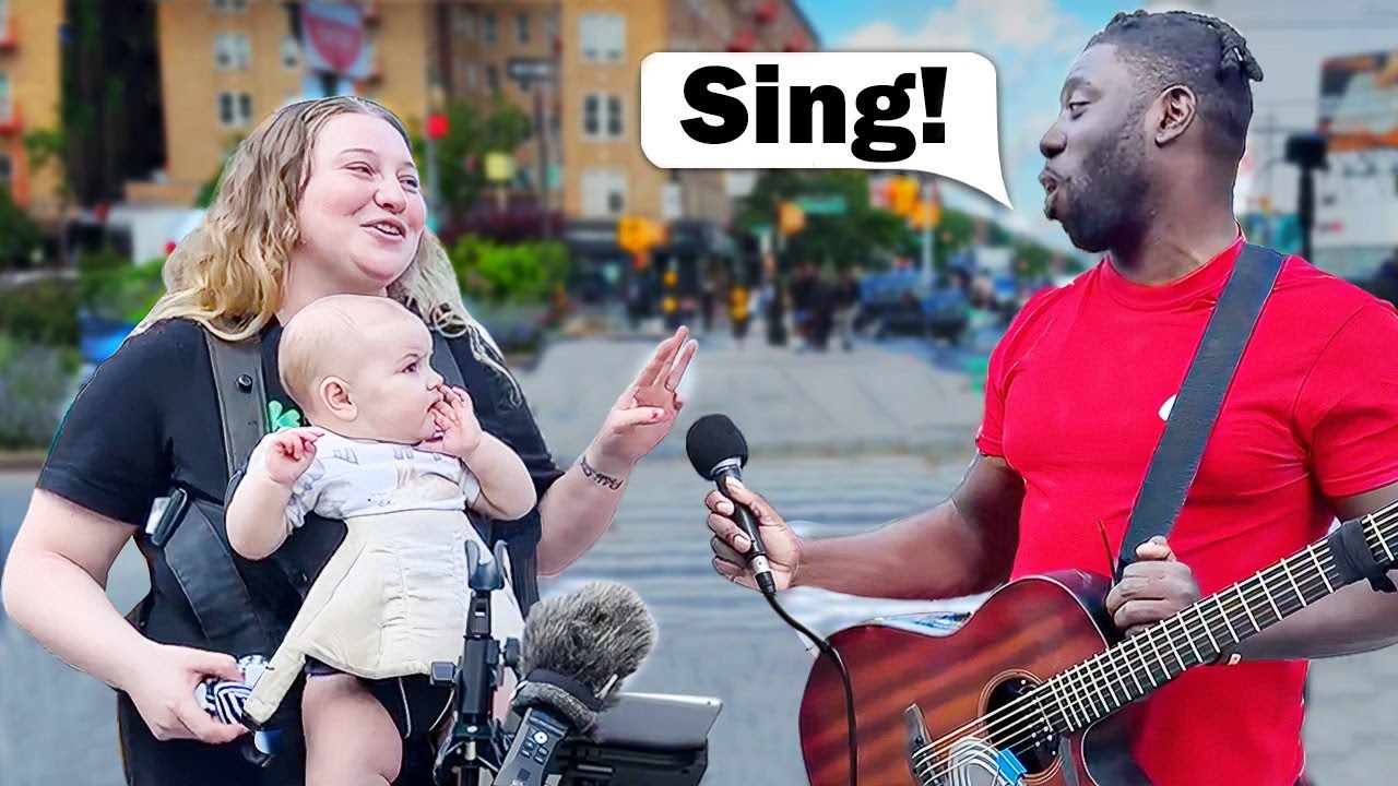 Asking moms with babies to sing...