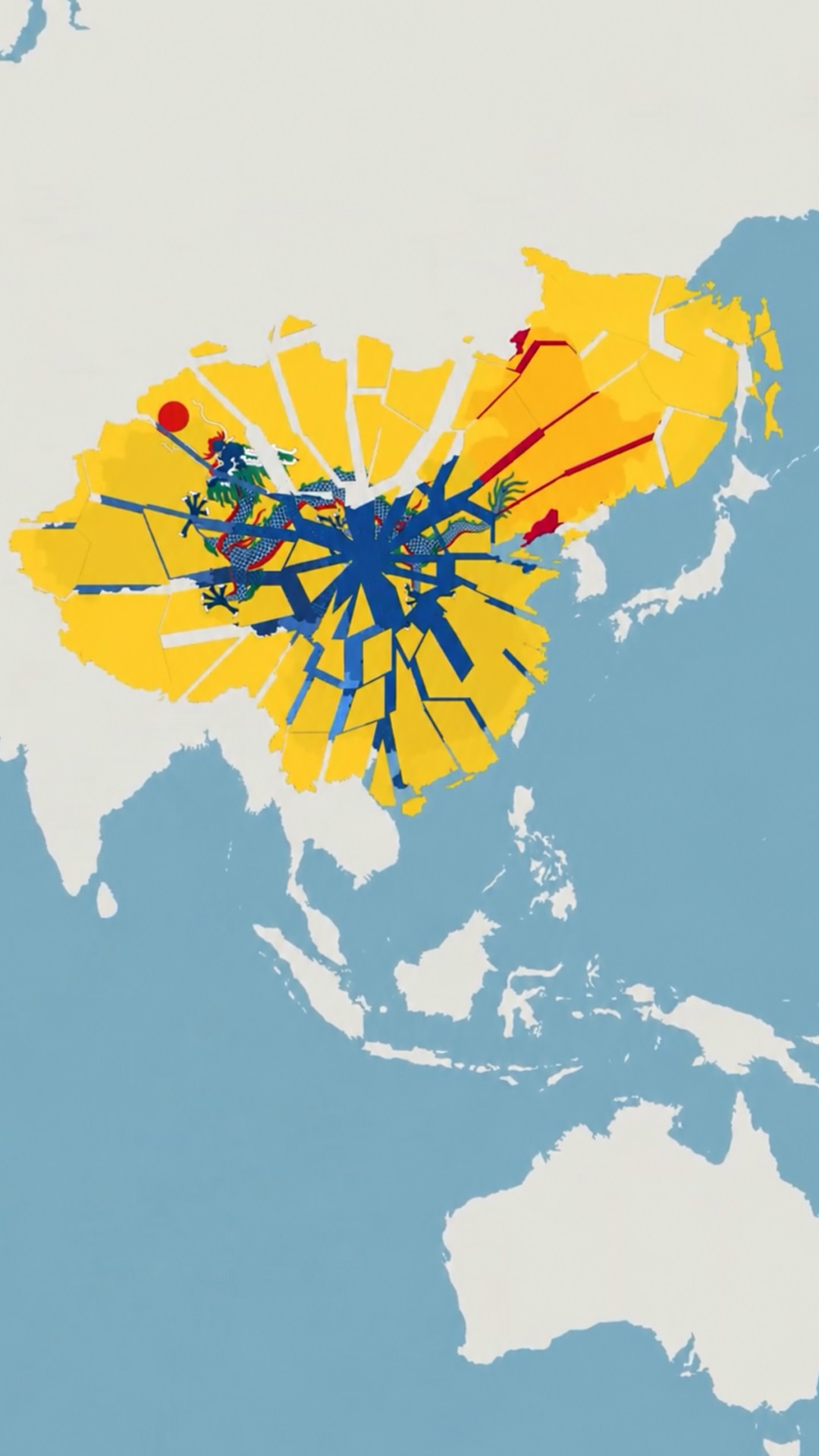 The territorial transformations that shaped Chinese history