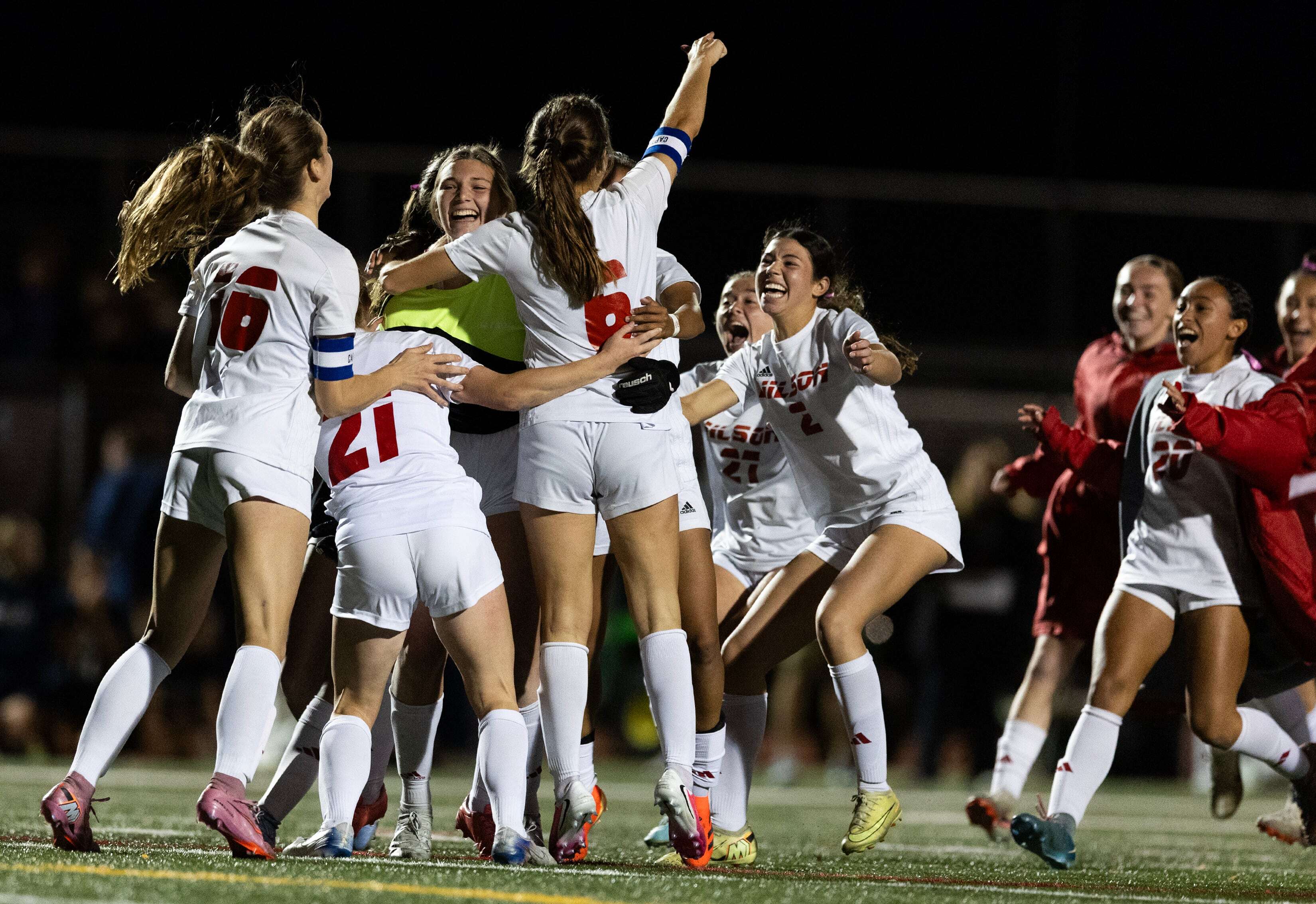 Addison Wicks, Alana Keller heroics lead Wilson girls soccer to 19th BCIAA title