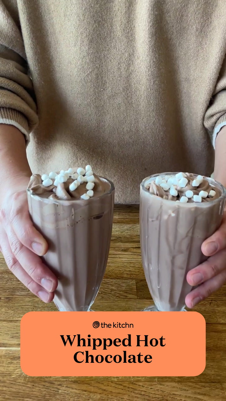 How to make whipped hot chocolate