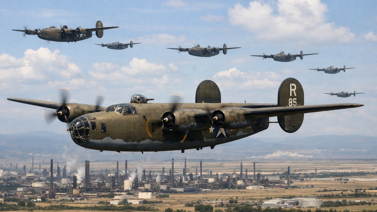 178 US bombers went after Hitler’s oil supply in Romania - only 88 ...