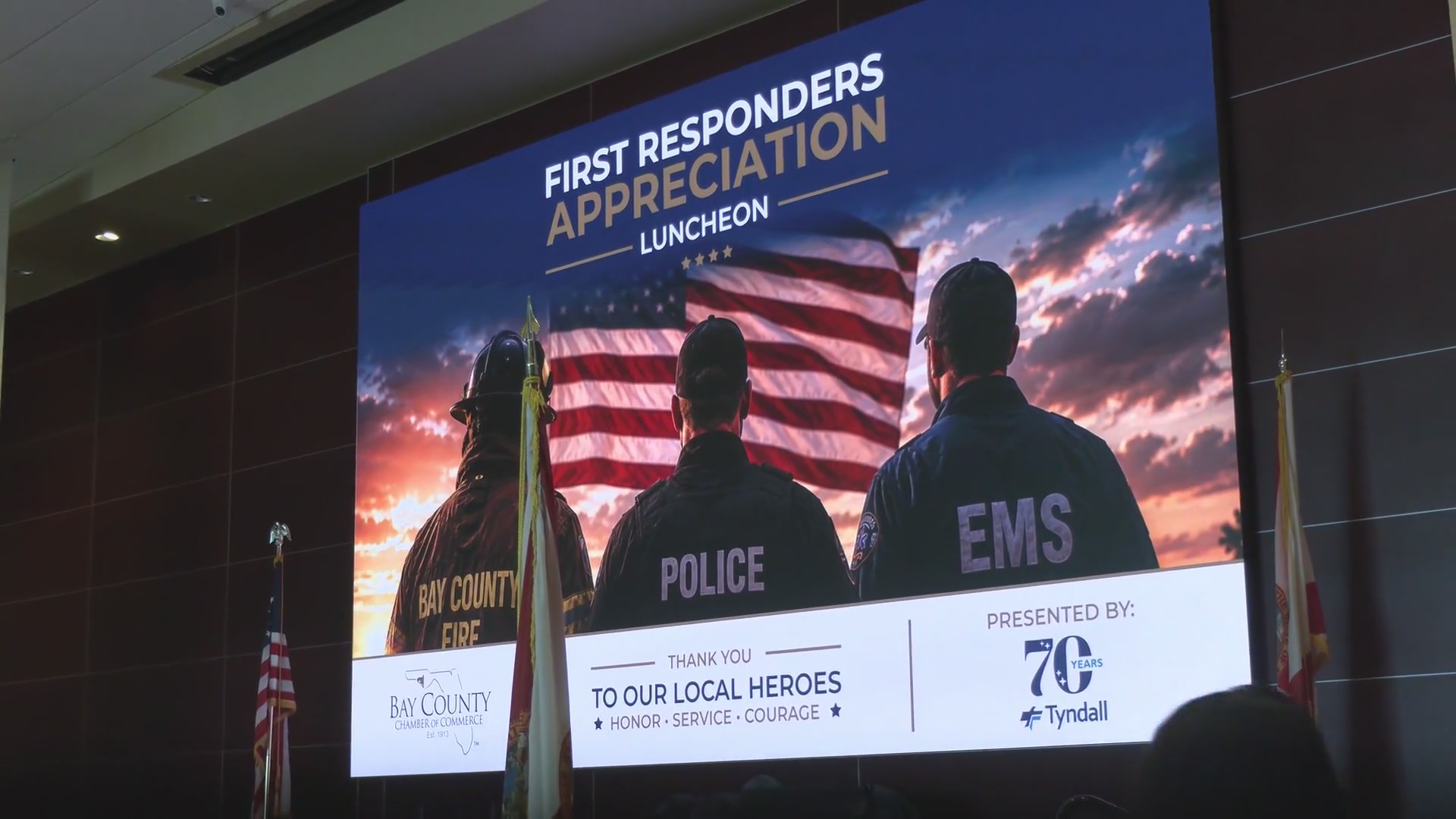 Bay County first responders recognized at 15th annual appreciation lunch
